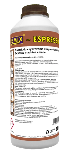 Proszek do czyszczenia kolb ekspresów ESPRESSO 0,8kg Remix