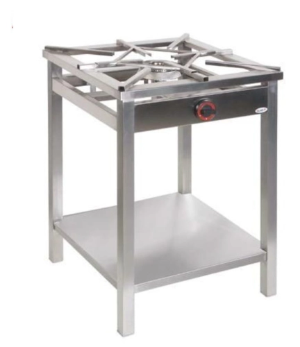  Taboret (trzon) gazowy z półką 5,0kW TGO-105.III firmy EGAZ 600x600x850mm