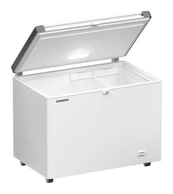 Profesjonalna zamrażarka skrzyniowa biała, poj.266 L firmy LIEBHERR model EFL 3055