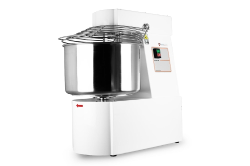 Miesiarka spiralna do ciasta | ze stałym hakiem i dzieżą | RQBT50 2V | 50 l | 400V | 2 prędkości