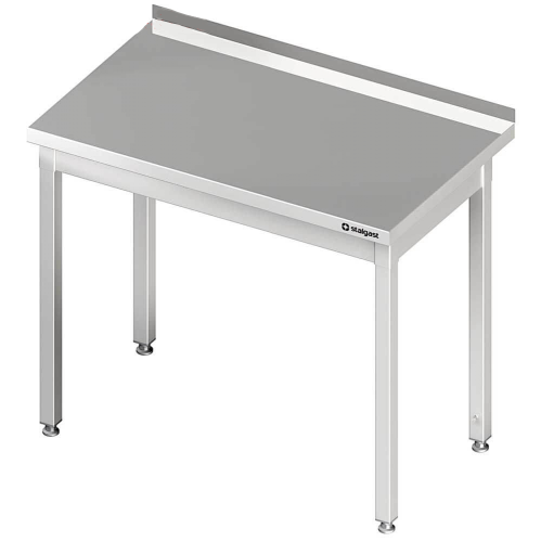 Stół do pracy przyścienny 1200x700x850mm bez półki spawany Stalgast 980017120S