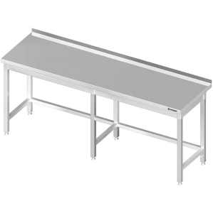 Stół do pracy 2800x600x850mm przyścienny bez półki spawany Stalgast 980036280