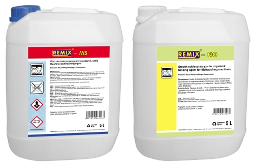 Zestaw 5+5 Remix (MS 5L myjący i NO 5L nabłyszczacz) 