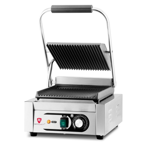 Kontakt grill pojedynczy | ryflowany | Resto Quality | 1,8 kW | RQK811A