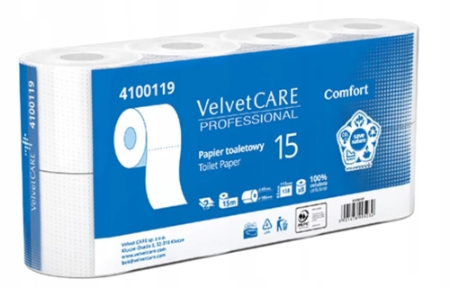   Papier toaletowy VELVET CARE COMFORT 2 warstwowy 8 rolek