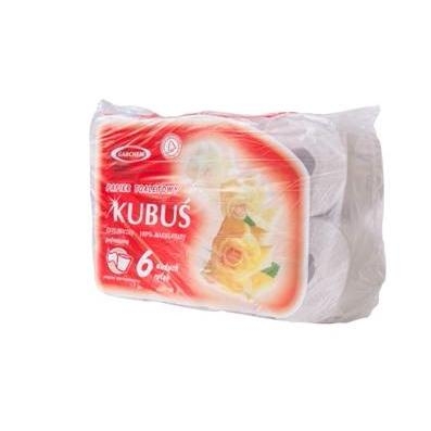Papier toaletowy szary Maxi Kubuś 6 rolek