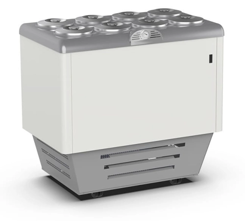 Dystrybutor do lodów | 8+8 tub | DVN8 | 1105x713x1030 mm
