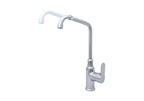 Bateria zlewozmywakowa stojąca, jednootworowa, jednouchwytowa BY 001/T