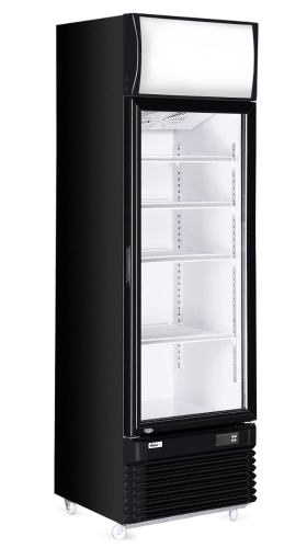 Witryna chłodnicza z podświetlanym panelem 1-drzwiowa, 313 l, Arktic, 230V/300W, 620x669x(H)1965mm, 233788