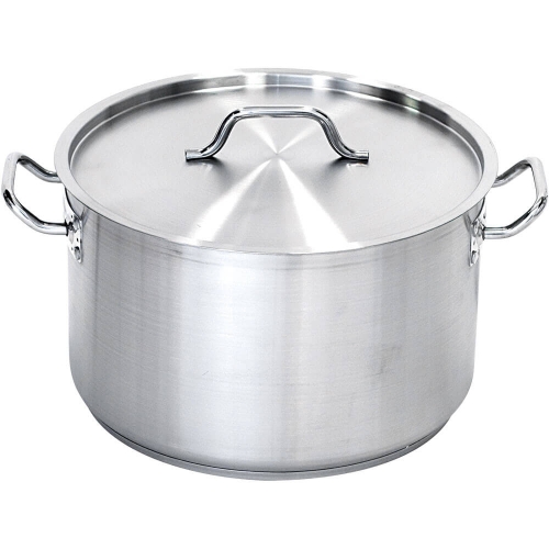 garnek średni z pokrywką, stalowy, Ø 240 mm, V 7.2 l Stalgast 012242