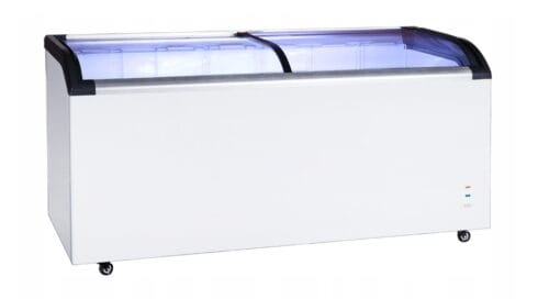 Zamrażarka skrzyniowa przeszklona 445L Szron SD-520Q