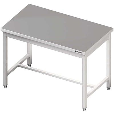 Stół centralny bez półki 800x800x850 mm skręcany Stalgast 980088080