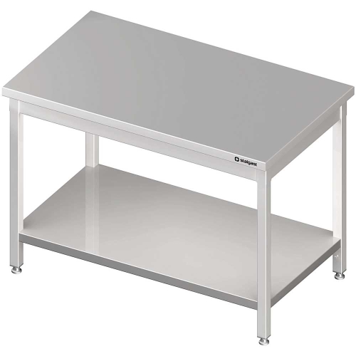 Stół centralny z półką 1600x700x850 mm spawany Stalgast 980107160S     