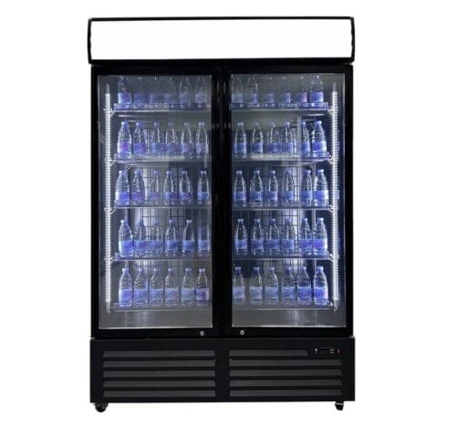 Witryna chłodnicza przeszklona 1400L Szron RB-1330HS