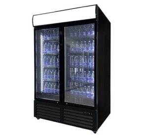 Witryna chłodnicza przeszklona 900L Szron RB-900H