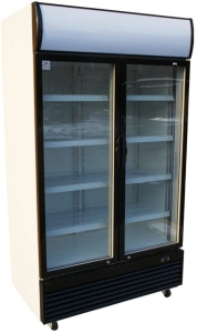 Szafa chłodnicza przeszklona 1000L Szron LG-1000