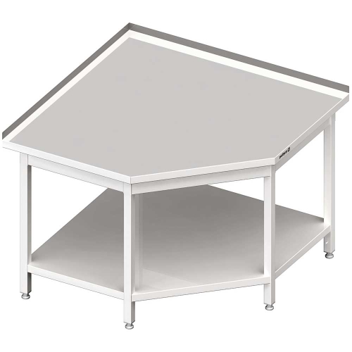 stół przyścienny, narożny 700x700x850 mm spawany Stalgast  980127070
