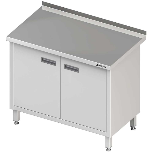 stół przyścienny z drzwiami skrzydłowymi 1200x700x850 mm Stalgast 980157120