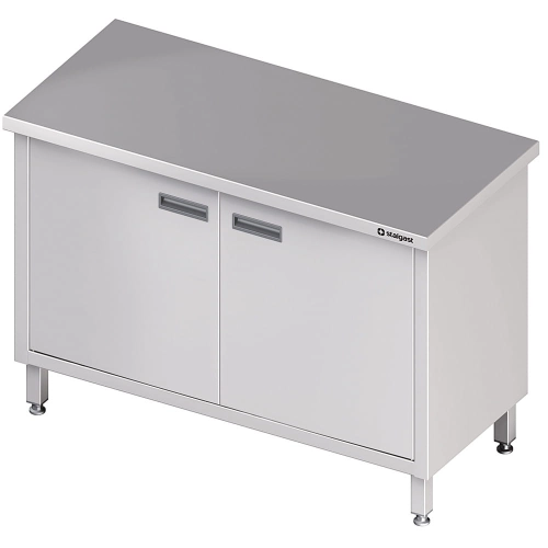 stół centralny,przelotowy z drzwiami skrzydłowymi 1300x600x850 mm Stalgast 980176130