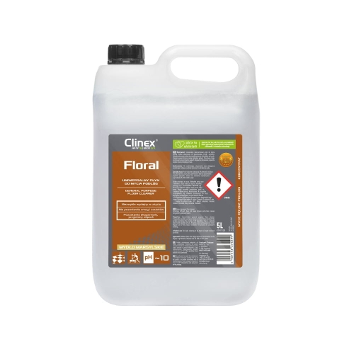 Clinex Floral Mydło Marsylskie 5l, Płyn do mycia podłóg, 77-926