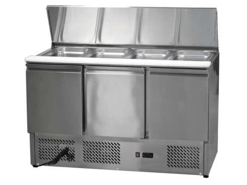 Stół chłodniczy 3-drzwiowy sałatkowy Szron ESL3850