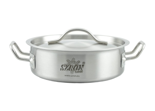Garnek nierdzewny z pokrywką 3.5L Szron CSP2408