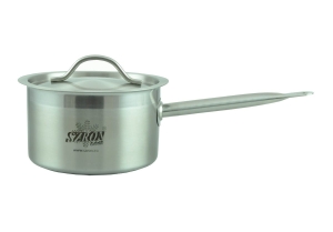  Rondel nierdzewny z pokrywką 6.5L Szron CSA-2414