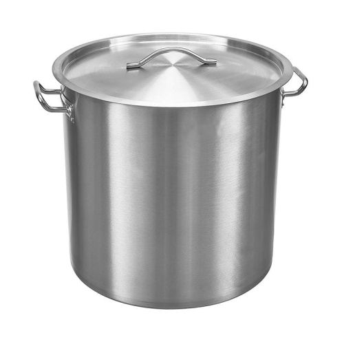 Garnek wysoki z pokrywą 71L Szron ECO4545