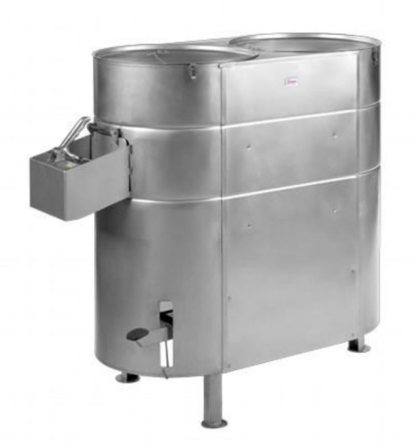 Obieraczka nierdzewna do warzyw z płuczką OZP15N poj. 8-10kg moc 0,55kW/400V Spomasz Nakło