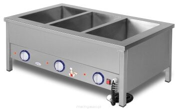 Bemar nablatowy 3  komorowy, 1100x600x350 2,4kW  BE-3NS