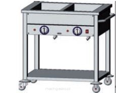 Bemar elektryczny jezdny 2 komorowy, 800x600x850 1,6kW BE-2JS