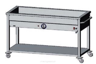 Bemar elektryczny jezdny 1 komorowy, 1400x600x850 3,2kW BE-4J