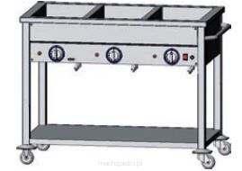 Bemar elektryczny jezdny 3 komorowy, 1100x600x850 2,4kW BE-3JS