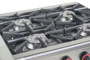 Kuchnia gazowa 4-palnikowa z szafką i pilotem 24kW TGMP 4724.IV EGAZ 800x700x850mm