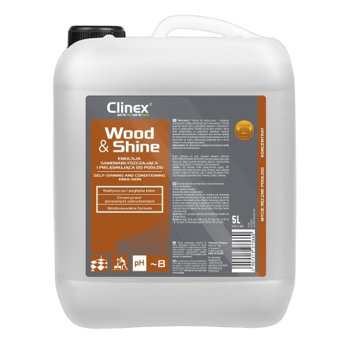 Clinex Wood&Shine 5L , Emulsja do mycia podłóg 77-931
