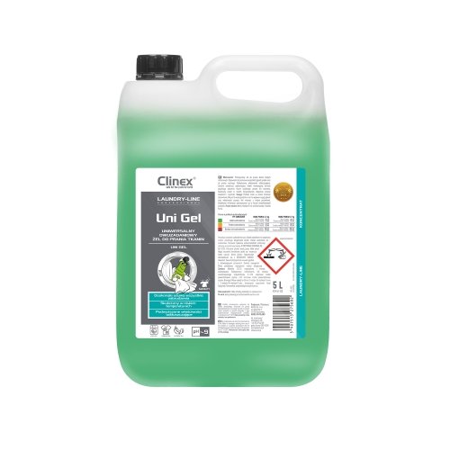 Clinex Laundry-Line Uni-Gel 5L Żel do prania tkanin białych i kolorowych 41-100