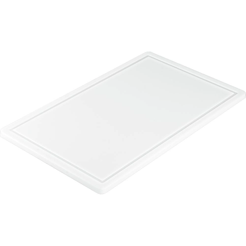 Deska do krojenia, biała, HACCP, GN 1/1