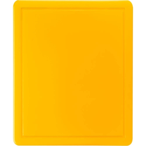 Deska do krojenia, żółta, HACCP, 600x400x18 mm