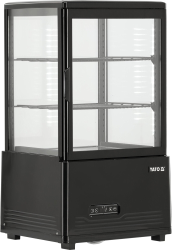 WITRYNA CHŁODNICZA 59L 46X41X82 CZARNA YATO YG-05050