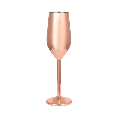 Kieliszek do szampana, miedziany, V 0.21 l