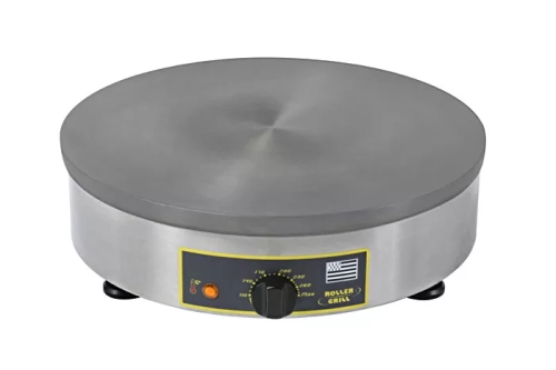 Okrągła elektryczna naleśnikarka, pływa żeliwna 3kW Roller Grill BILIG 400