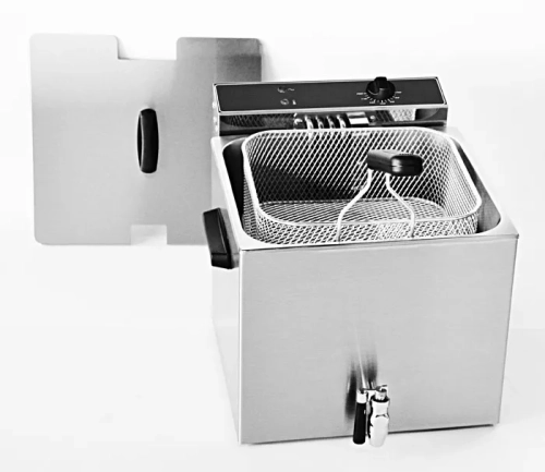 Frytkownica elektryczna z kranem 12l. 6,4kW Roller Grill MF 120 R