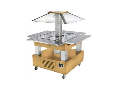 Bar-bufet sałatkowy podgrzewany 4x GN 1/1 Roller Grill SBCM 40 C