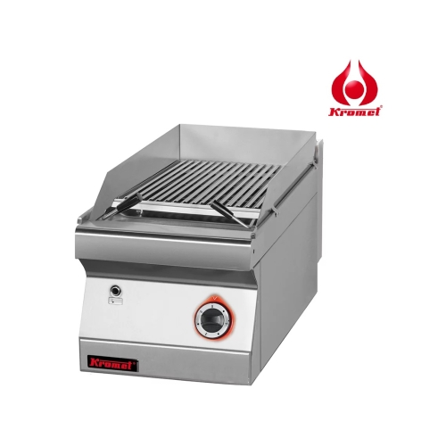 Grill lawowy gazowy z rusztem ze stali nierdzewnej, nastawny 700.OGL-400.A Kromet