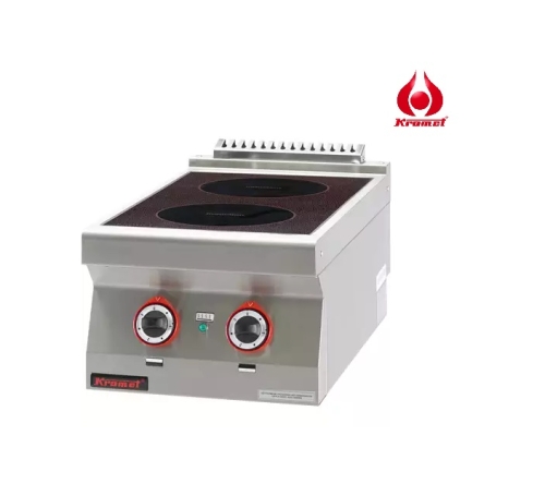 Kuchnia indukcyjna 2-polowa, nastawna 700.KE-2i/400.A Kromet