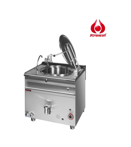 Kocioł warzelny gazowy z pośrednim systemem grzania, 150l 900.BGK-150 Kromet