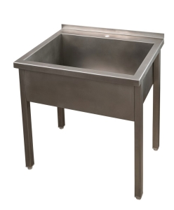 Stół z basenem 1 komorowy 600x800x850 Spomasz Nakło B1K8