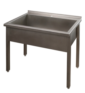 Stół z basenem 1 komorowy 600x1000x850 Spomasz Nakło B1K10