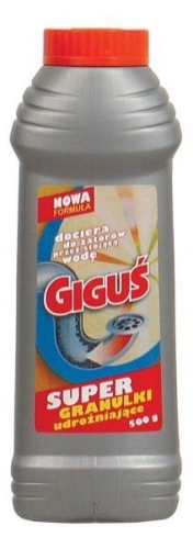 Udrażniacz w granulkach do rur Giguś 500 g