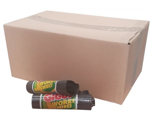 Worki na śmieci super mocne Giguś 60 l (10 sztuk)